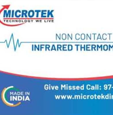 MICROTEK NON CONTACT INFRARED THERMOMETER - MADE IN INDIA