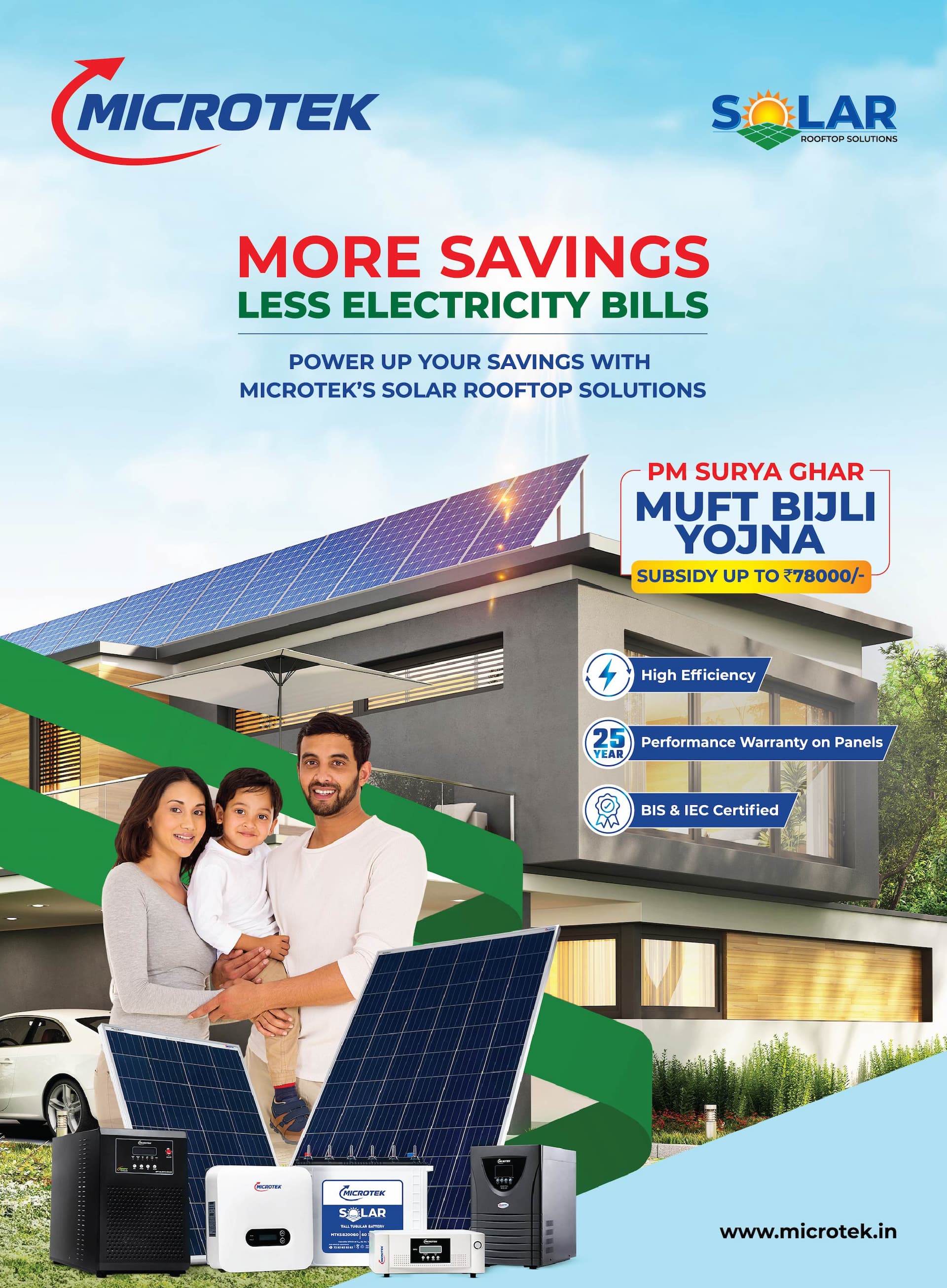 More Savings Less Electricity Bills