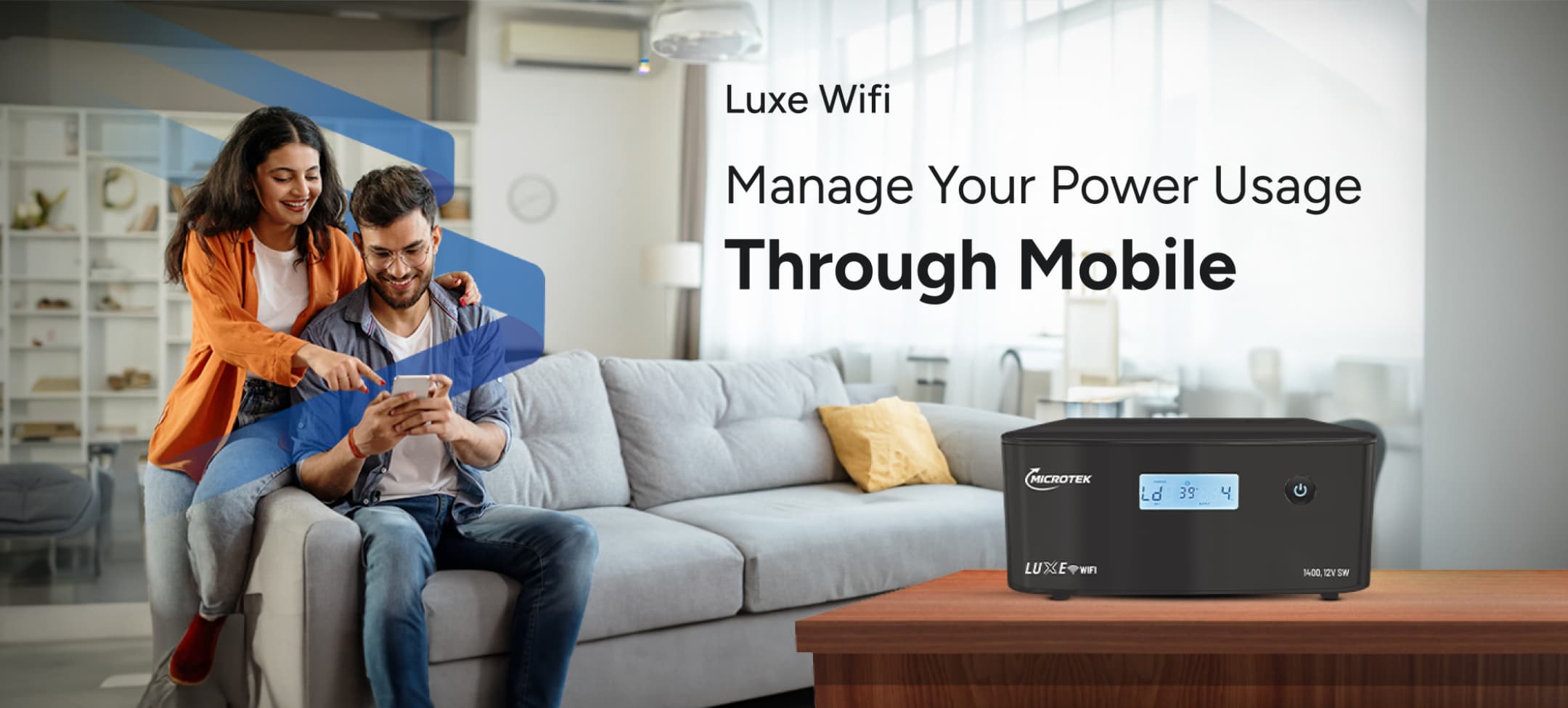 Introducing Luxe Wifi Manage your power usage through mobile