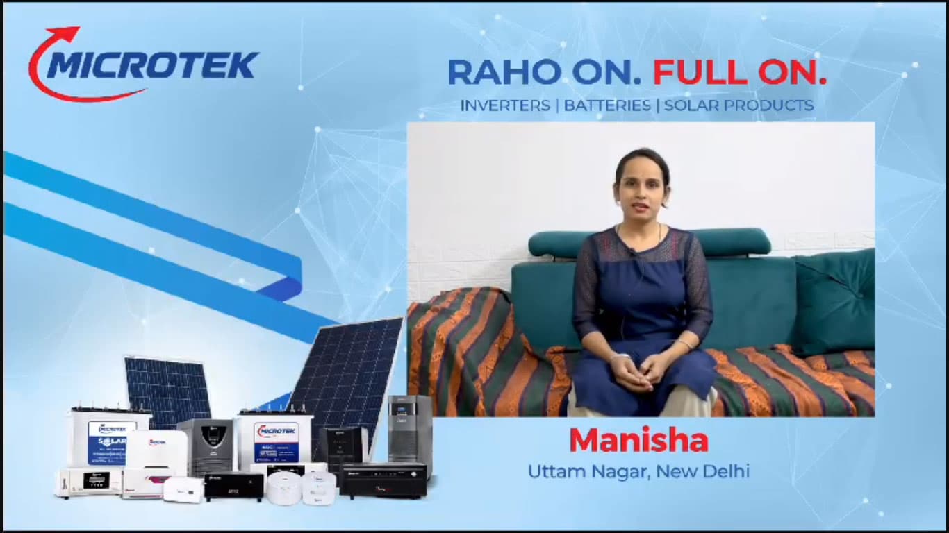 Microtek Stabilizer | Raho On Full On | Customer Testimonial | Video #2