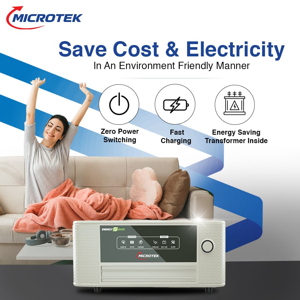 Buy Energy Saver Pure Sinewave Inverter/Home UPS 1225| Microtek