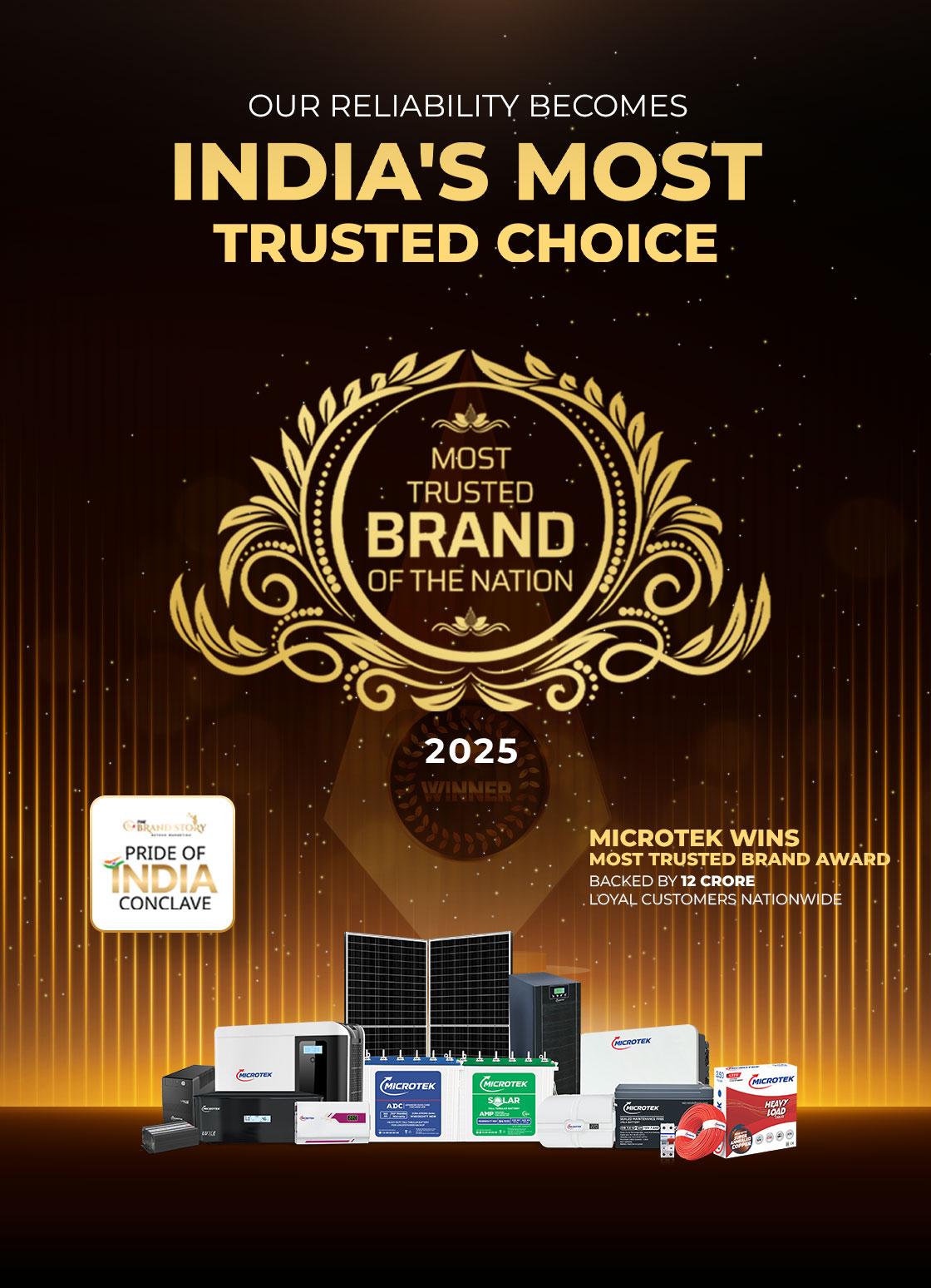 Most Trusted Brand