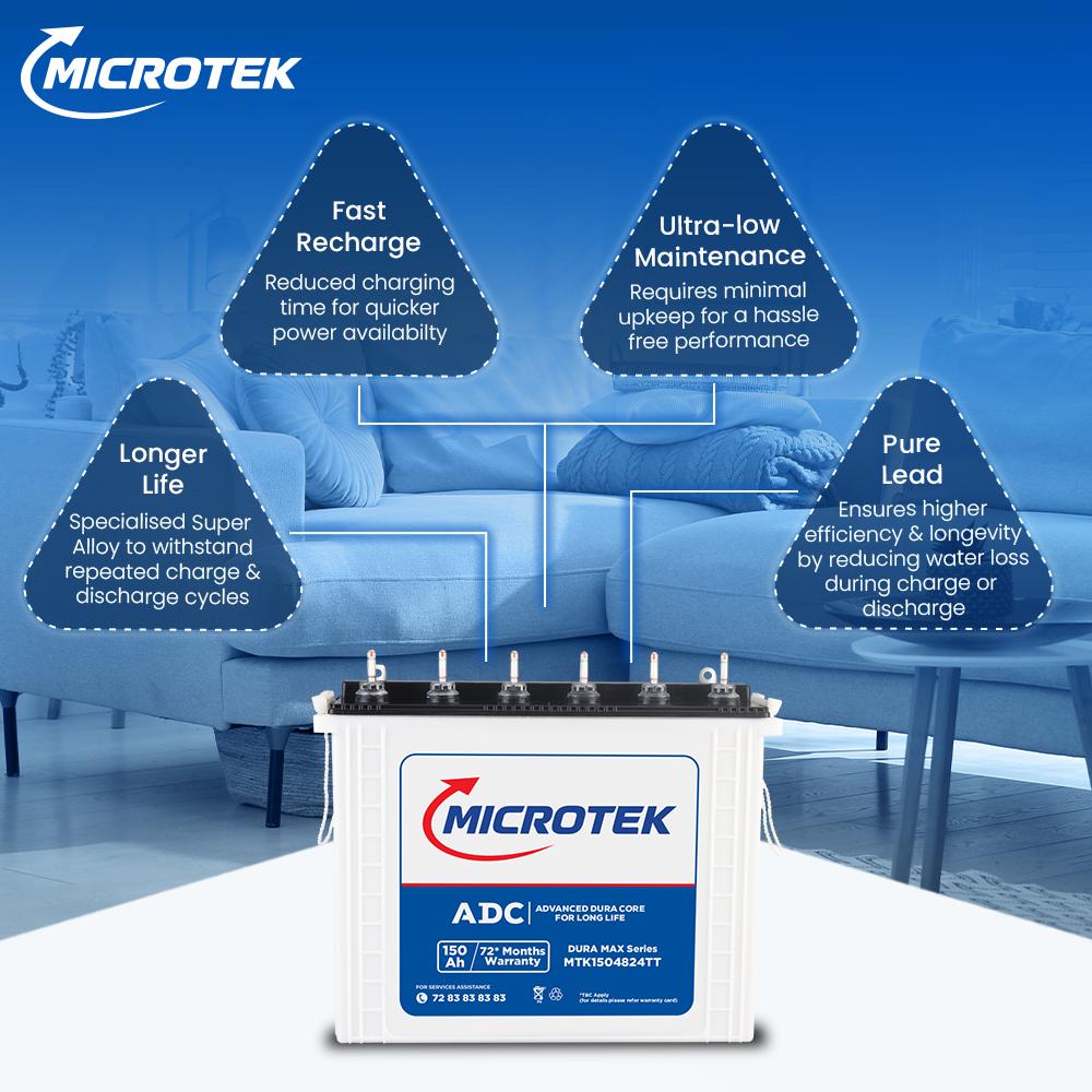 Dura MAX MTK1504824TT 150Ah/12V with ADC